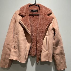 zara fur jacket